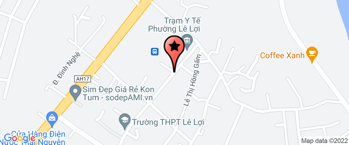 Map go to Truong Nang Mai Nursery