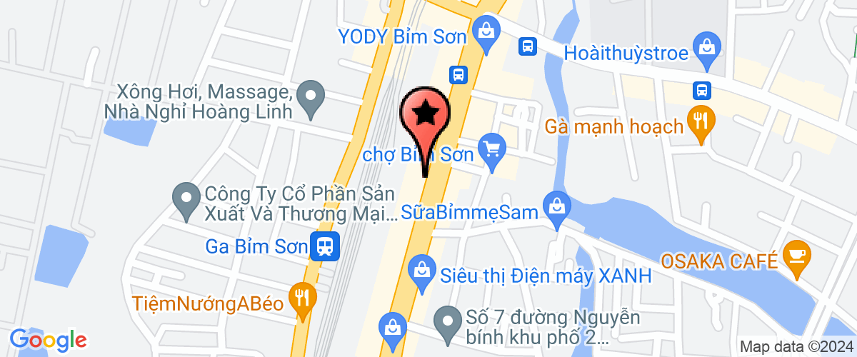 Map go to duoc vat tu y te Thanh Binh Company Limited