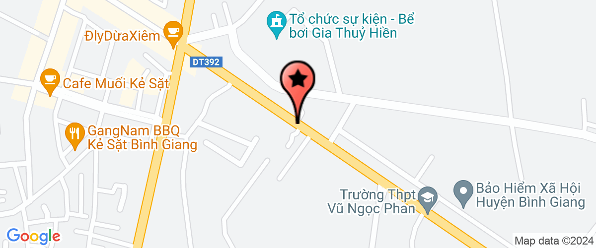 Bản đồ đến Công Ty TNHH Dệt Vân Giang