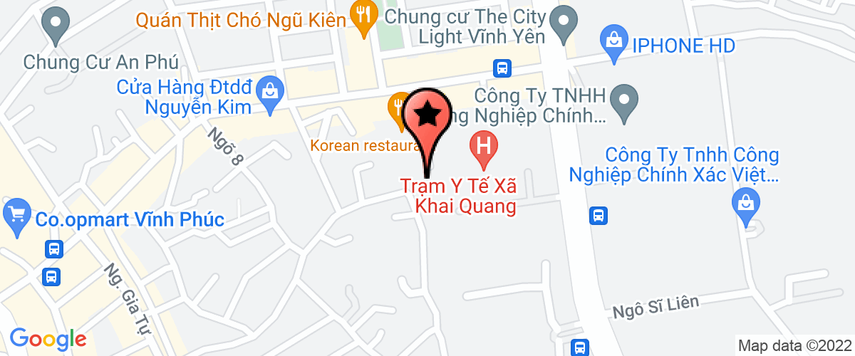Map go to Hoa Phuong Trading And Construction Company Limited
