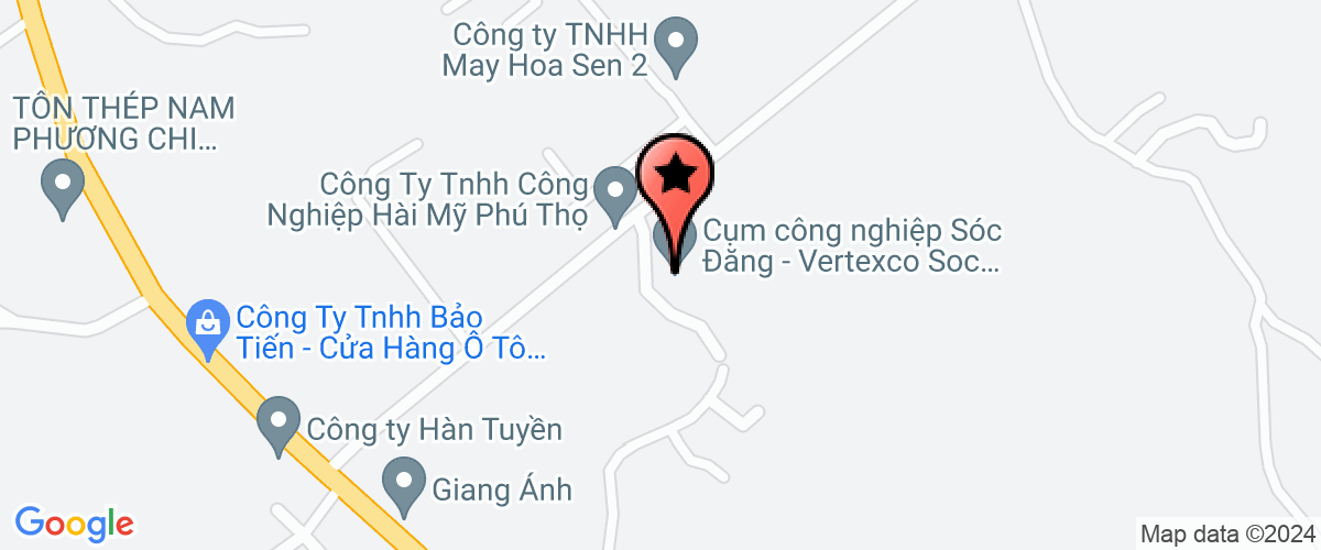 Map go to Viet Nam Innovation Pacific Joint Stock Company