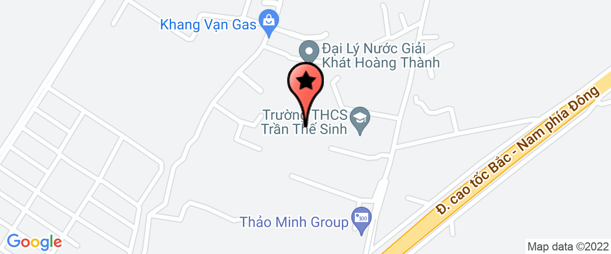 Map go to Khang Huan Construction Joint Stock Company