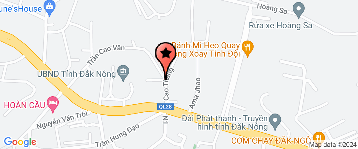 Map go to Lan Anh Dak Nong Trading Construction Company Limited