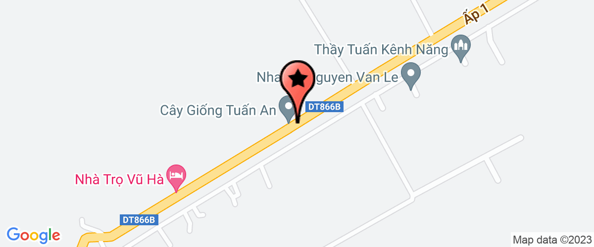 Map go to Lam Nguyen Transport Travel Service Company Limited