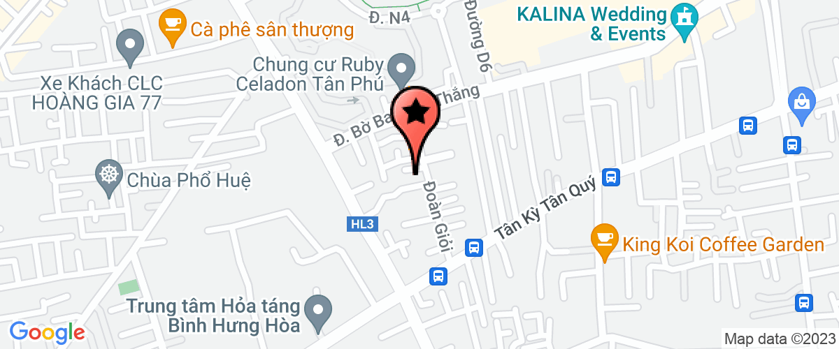 Map go to Nguyen Vu Co.,Ltd