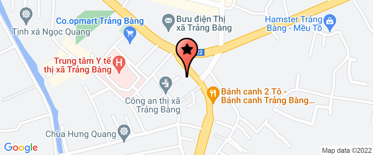 Map go to Phong Noi Vu Trang Bang District