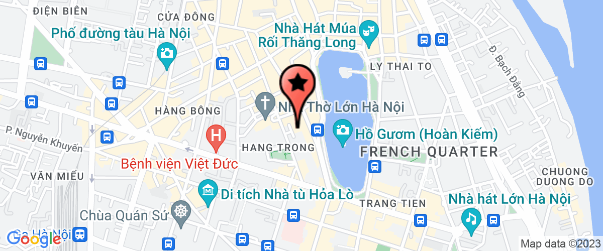 Map go to Khang Thinh Production Service Company Limited