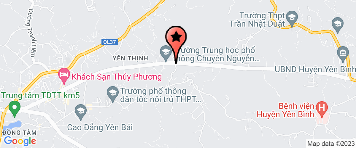 Map go to Hoang Lien Phu Joint Stock Company
