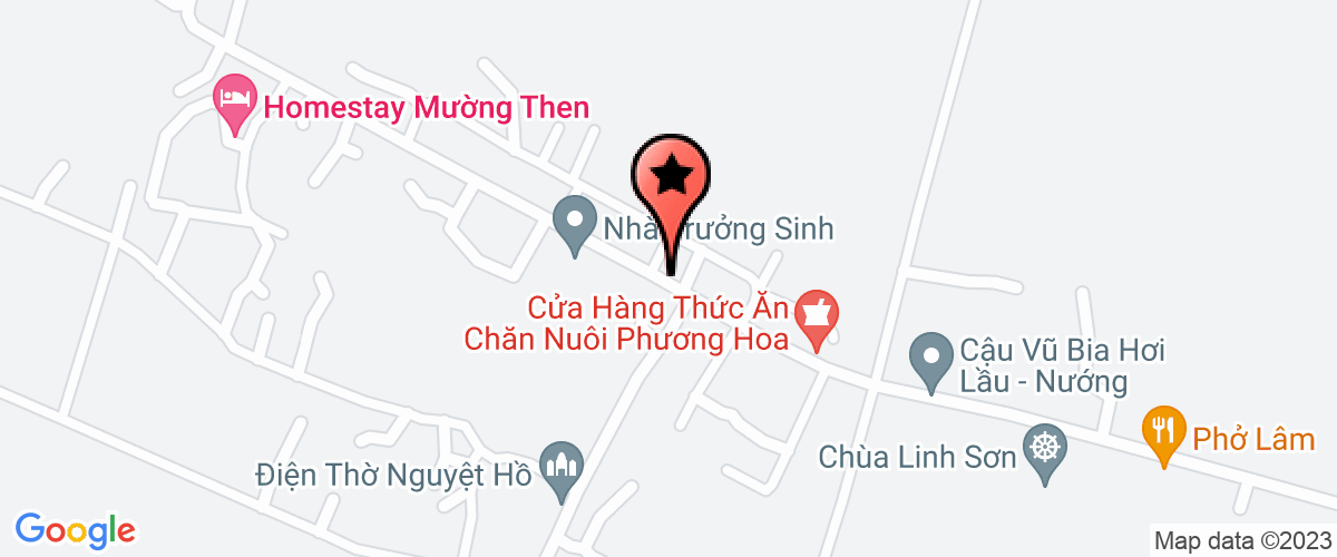 Map go to Hai Sen Dien Bien Province Gold And Silver Private Enterprise