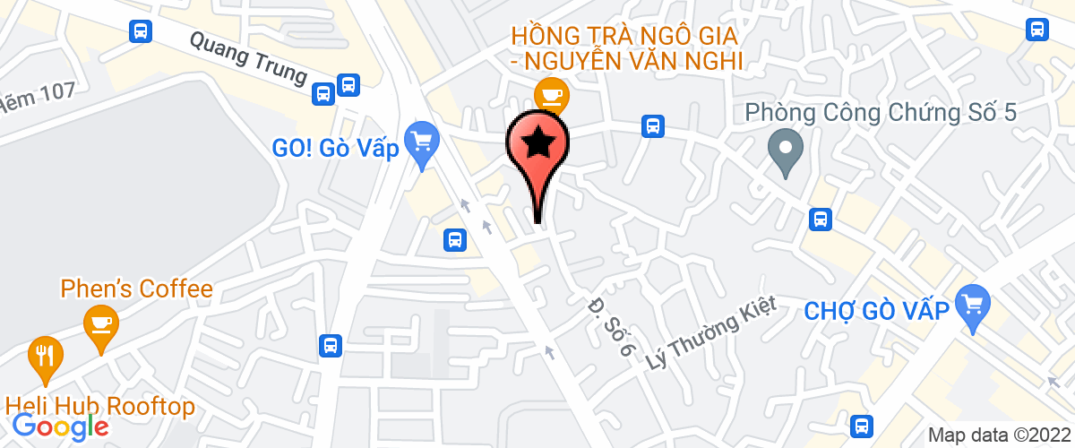 Map go to Gia Hoang Phat Trading Construction Company Limited