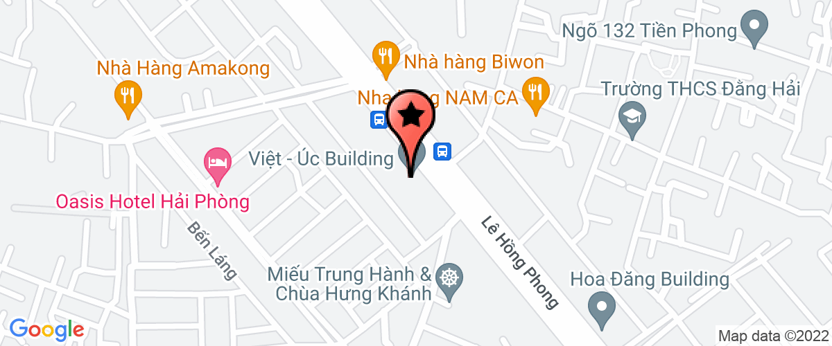 Bản đồ đến Chi Nhánh Công Ty Cổ Phần Giám Định Đại Việt Tại Hải Phòng