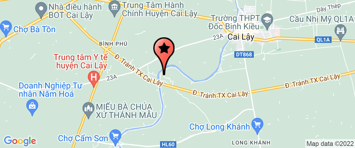 Bản đồ đến UBND Xã Thanh Hoà