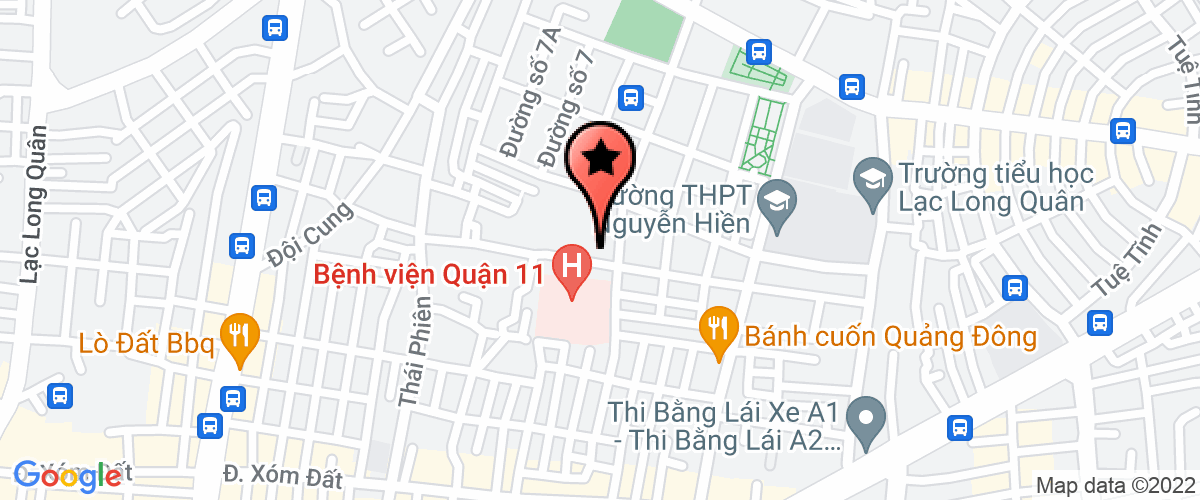 Map go to Branch of  Thanh Phat Loc Service Company Limited