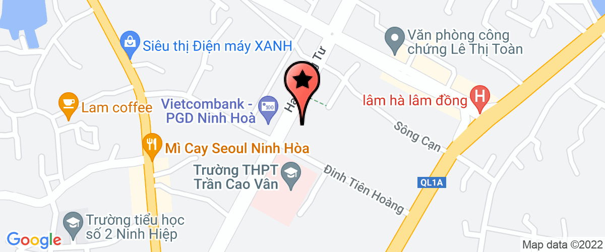 Map go to Thao Lien Service Trading Company Limited