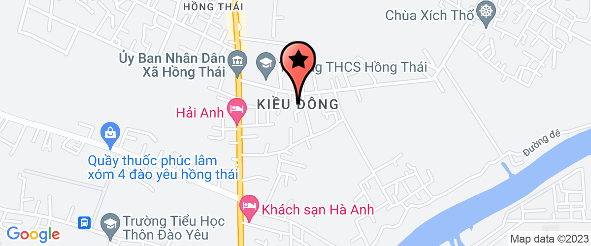 Map go to Hoa Cat Service and Trading Investment Company Limited