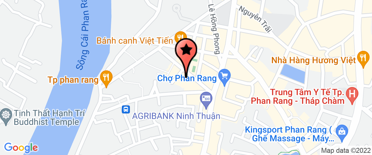 Map go to Dich Vu Minh Nga Ninh Thuan Trading Company Limited