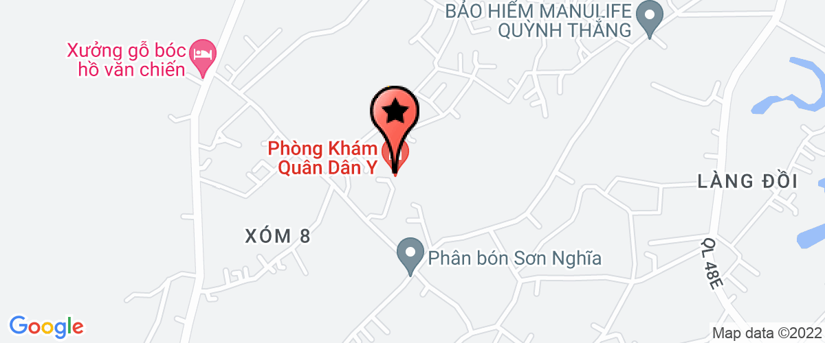 Map go to Thai Hoang Anh Construction Company Limited