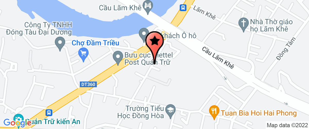Map go to Viet My Trading Investment Joint Stock Company