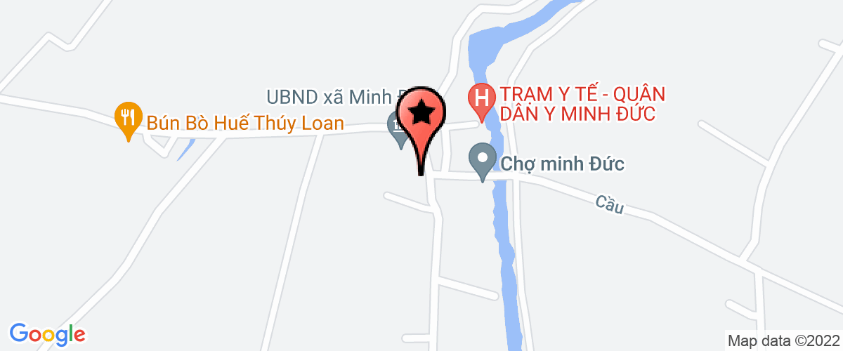 Map go to UBND xa Minh Duc