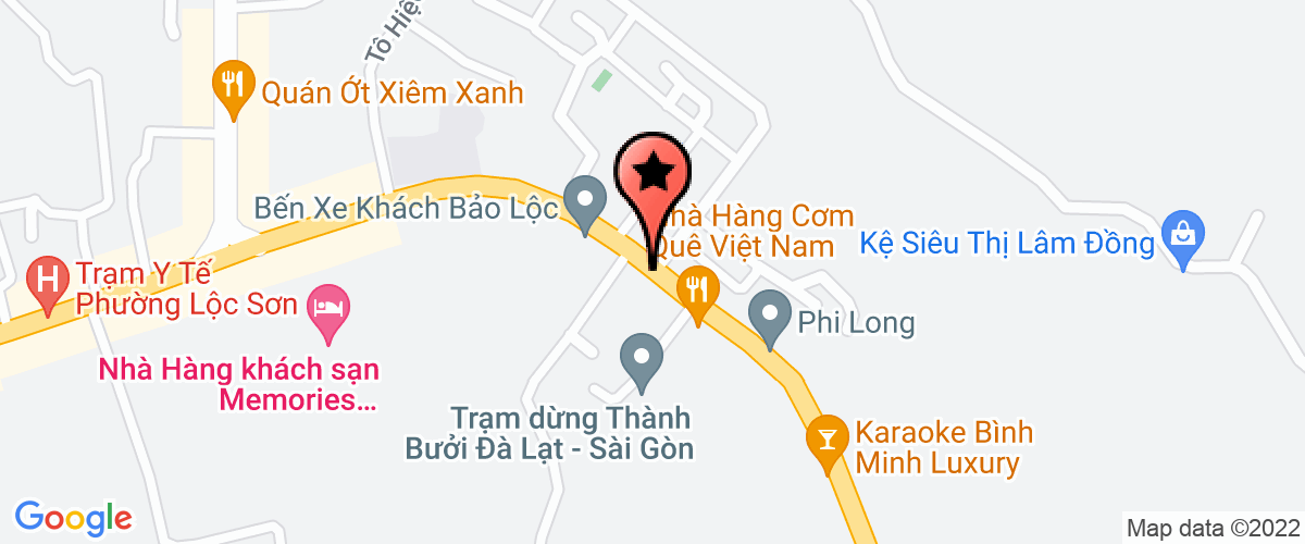 Map go to MTV Khanh Gold Star Limited Company