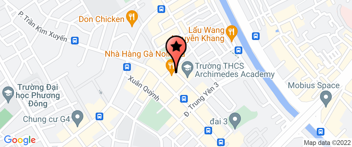 Bản đồ đến Công Ty Cổ Phần Khoa Học Công Nghệ Và Môi Trường Tk Việt Nam