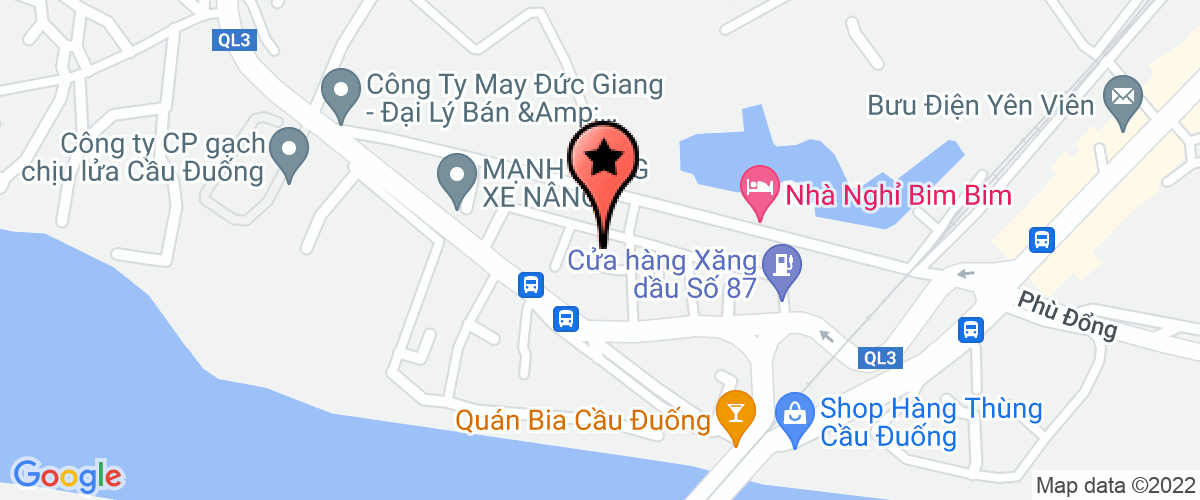 Bản đồ đến Công ty TNHH thương mại và xây dựng công trình Tân Hưng