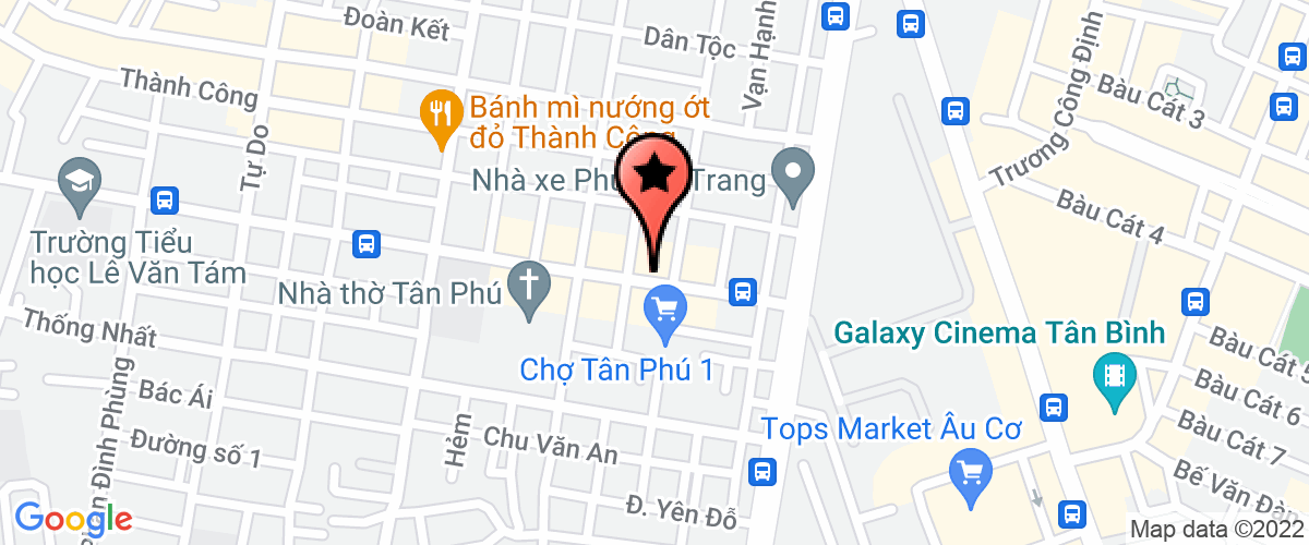 Map go to Thanh Thanh Huong Cosmetics Service Trading Production Company Limited
