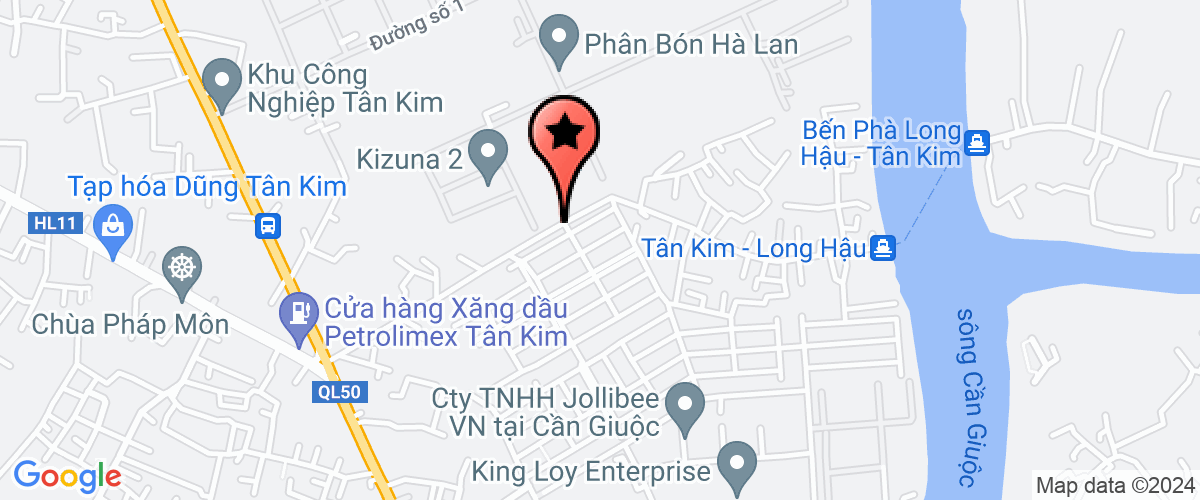 Bản đồ đến Công Ty TNHH Một Thành Viên Kinh Doanh Xăng Dầu Tân Xuân