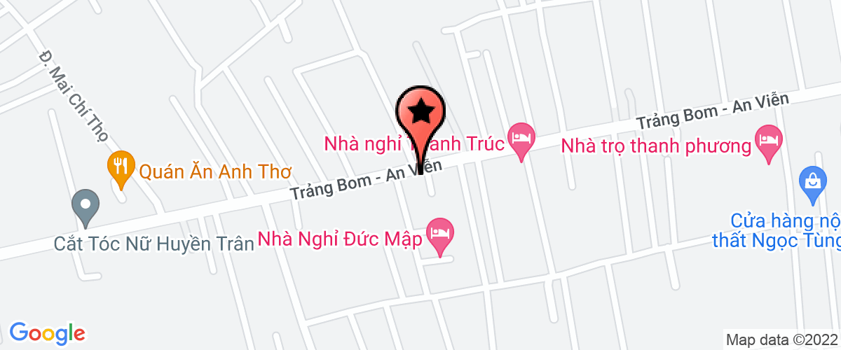 Bản đồ đến Công Ty TNHH Gia Công Chế Biến Gỗ Xuất Khẩu Thành Phát Tp
