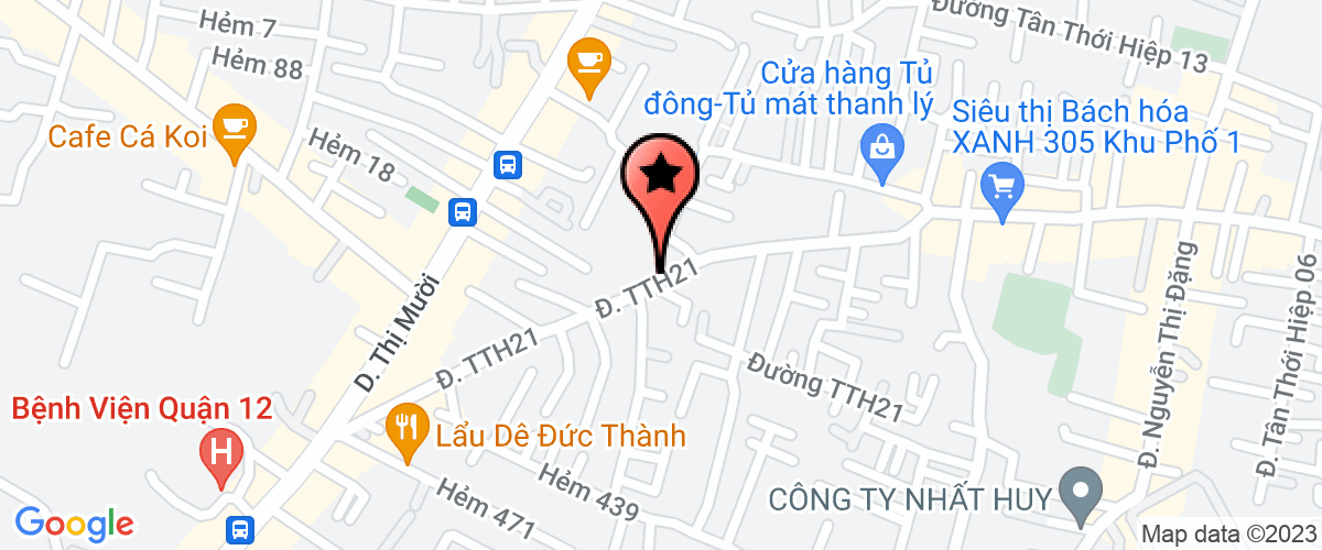 Map go to Minh Toan Thang Trading Production Construction Company Limited