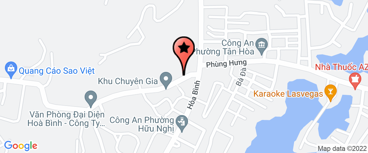 Map go to Do Dung Do Choi Hoa Binh Nursery Equipment Company Limited
