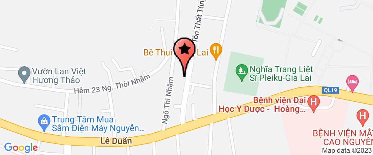 Map go to Hoang Trung Nguyen Company Limited