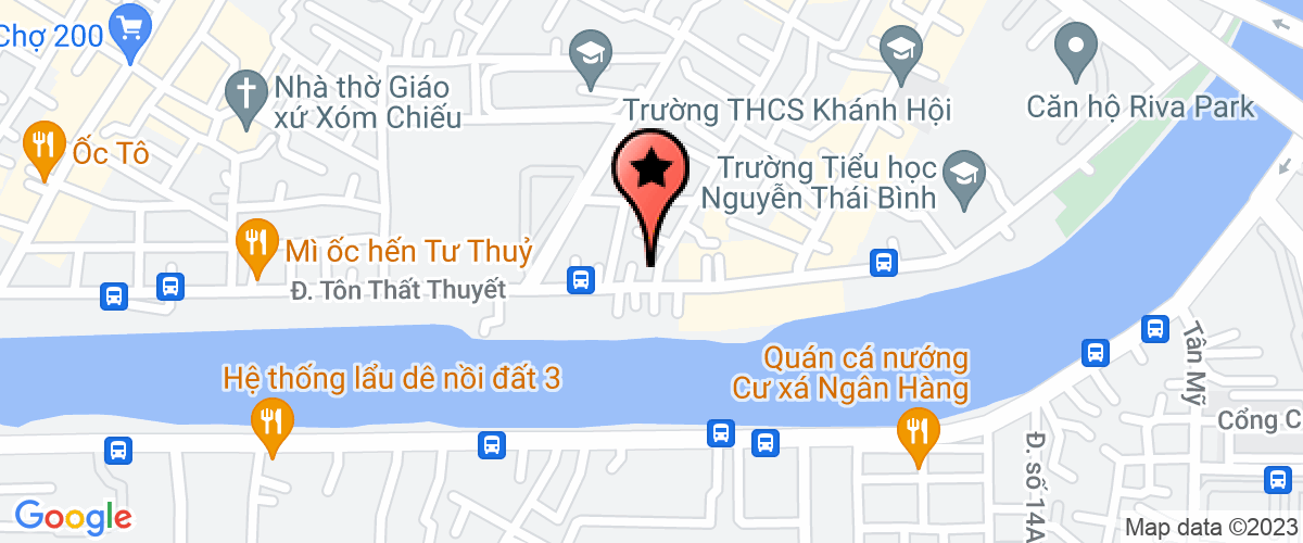 Map go to Branch of   Hoang Dang - Kho Hang Import Export Service Trading Company Limited