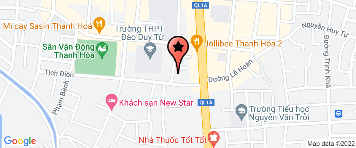 Map go to Ngoc Lien Trading Service Company Limited