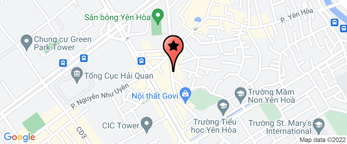 Map go to Gia Minh Machine Trading Stock Company