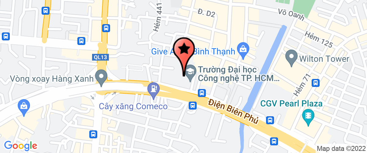 Map go to Nitori Trading Vietnam Company Limited