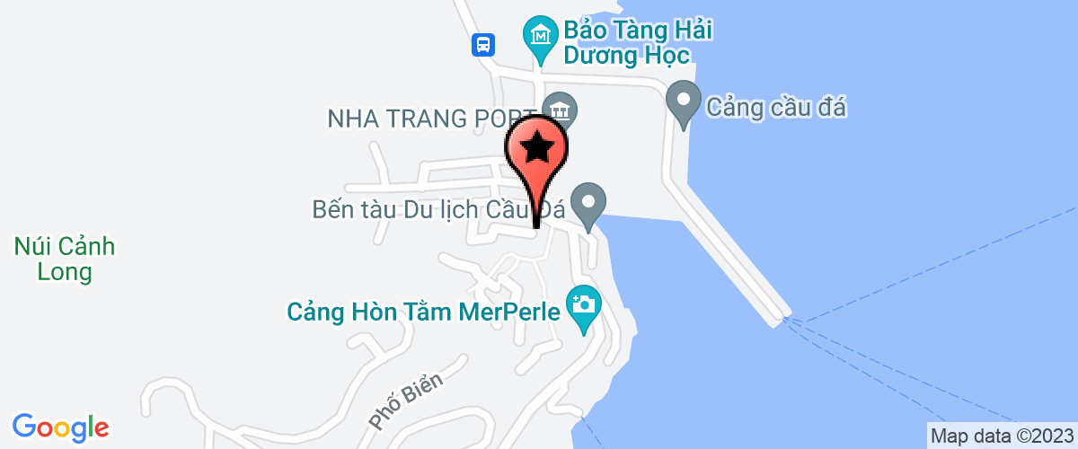 Map go to Xuan Lien Nha Trang Private Enterprise