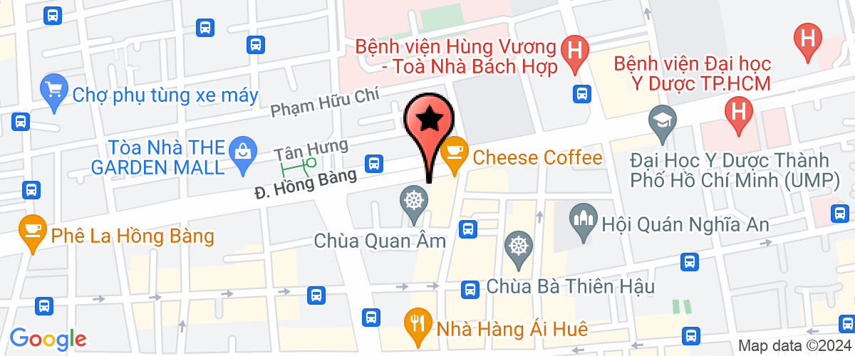 Map go to Kim Xuan Hotel Service Private Enterprise