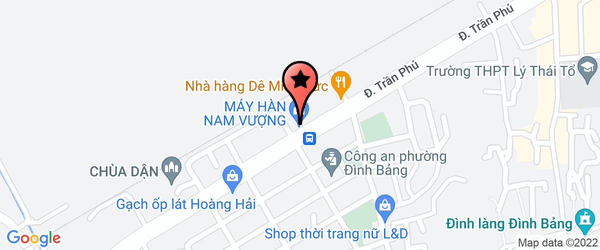 Map go to Thu Tan Private Enterprise