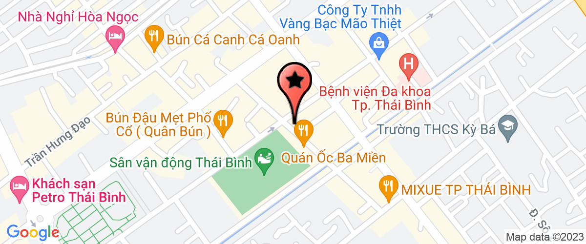 Map go to Thai Binh High-Tech Food Processing Company Limited
