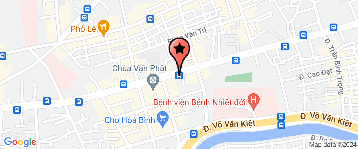 Map go to Dau Nhot Vinh Hang Company Limited
