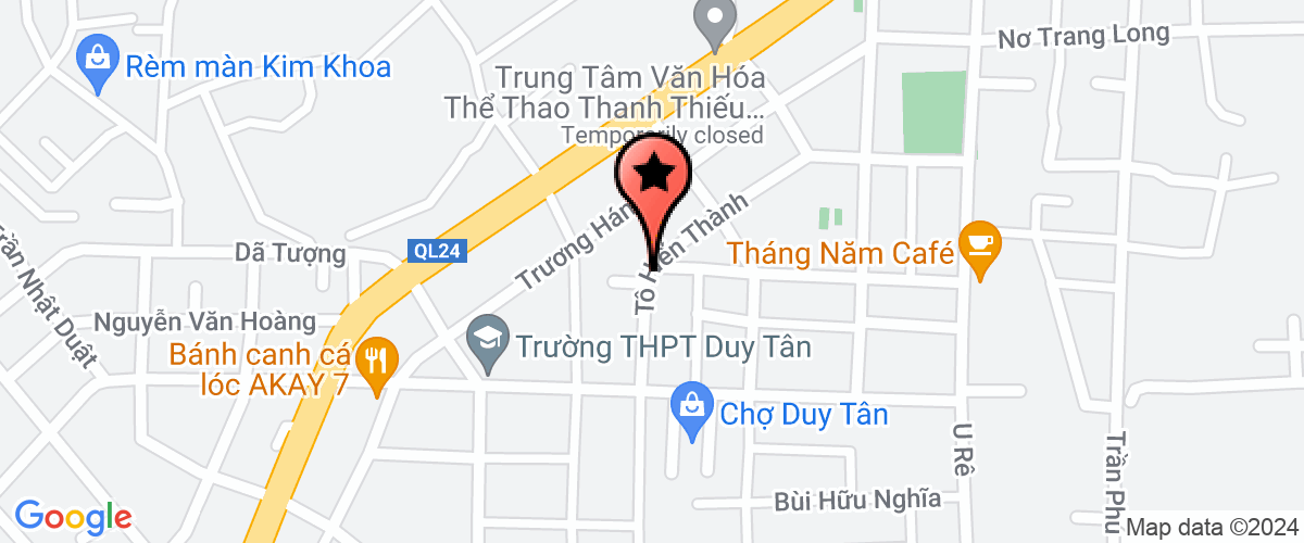 Map go to Quoc Doanh Kon Tum Company Limited
