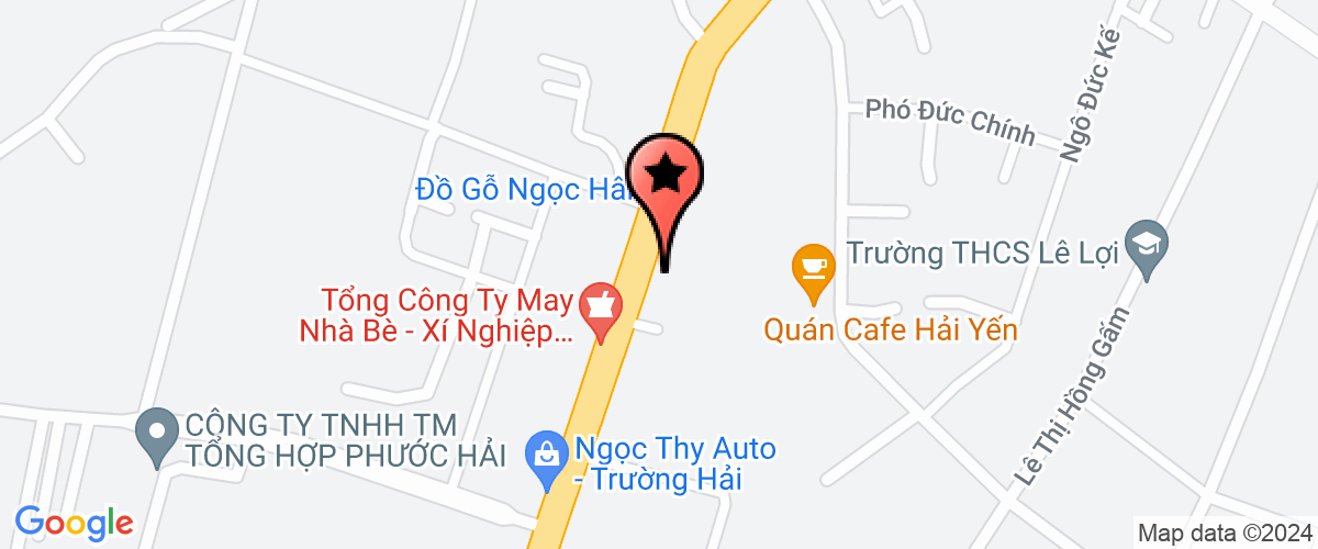 Map go to Tuan Dung Company Limited