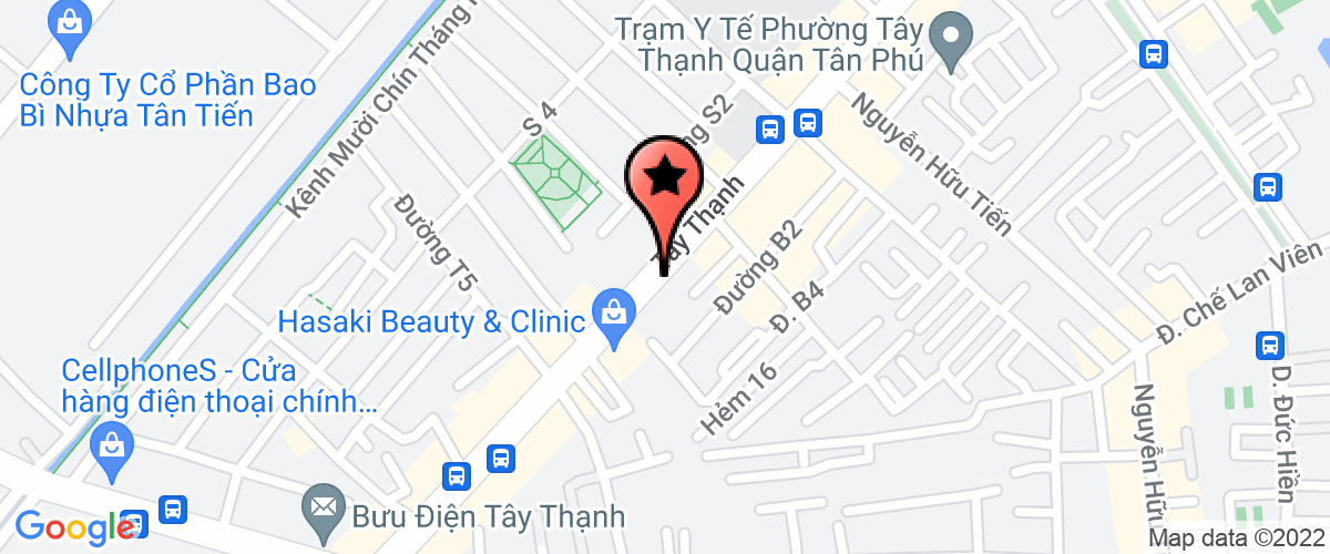 Map go to Hung Thinh Hotel Service Company Limited
