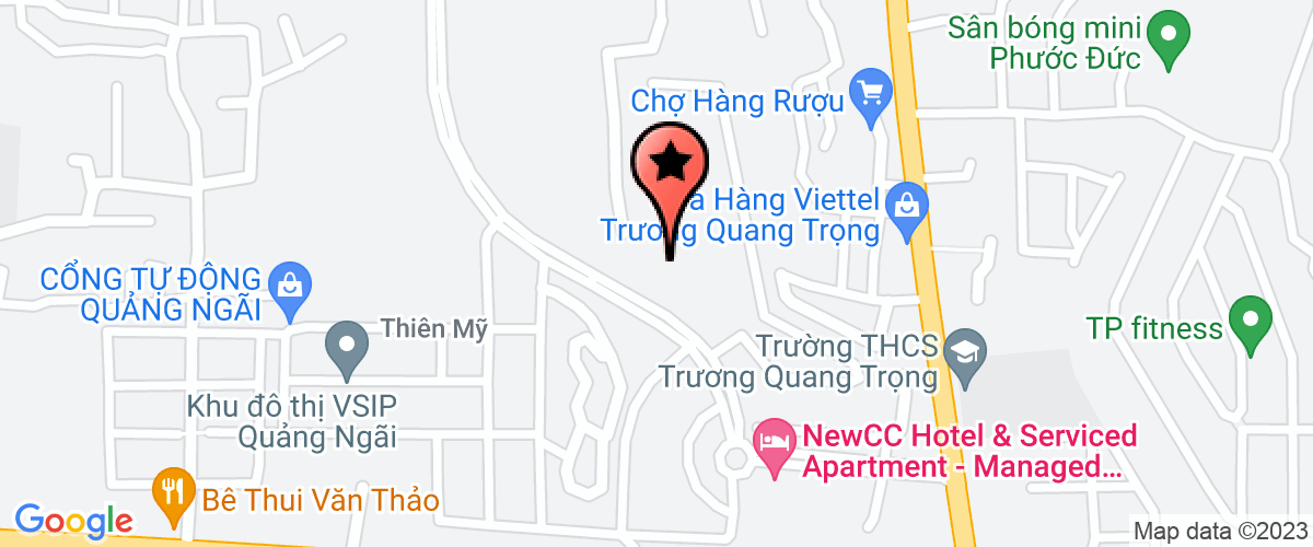 Map go to Dia Oc Dai Thang Quang Ngai Business Company Limited