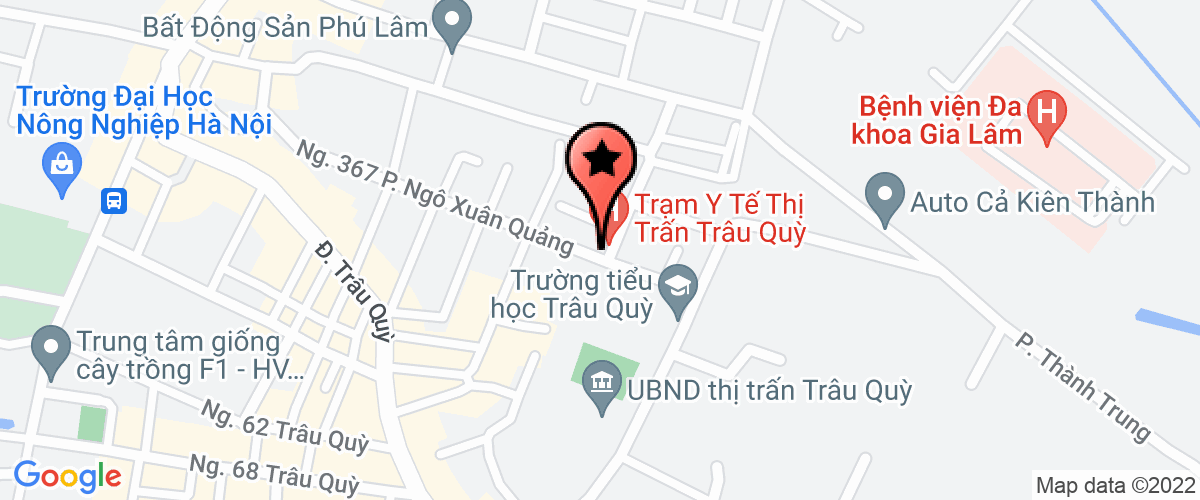 Map go to dau tu thuong mai va phat trien cong nghe cao DVM-PAT Joint Stock Company