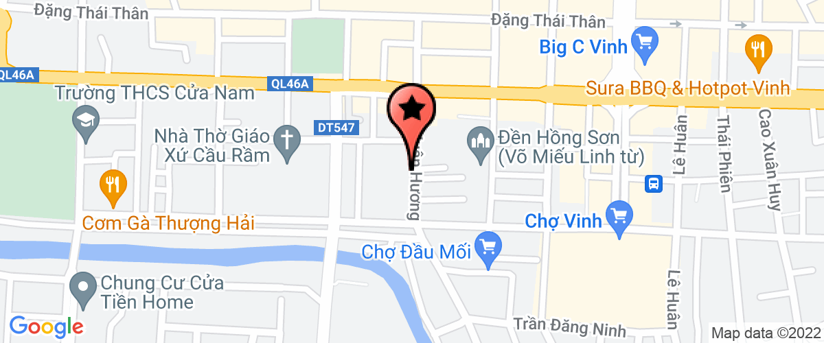 Bản đồ đến Công Ty TNHH Điện Máy Hùng Quỳnh