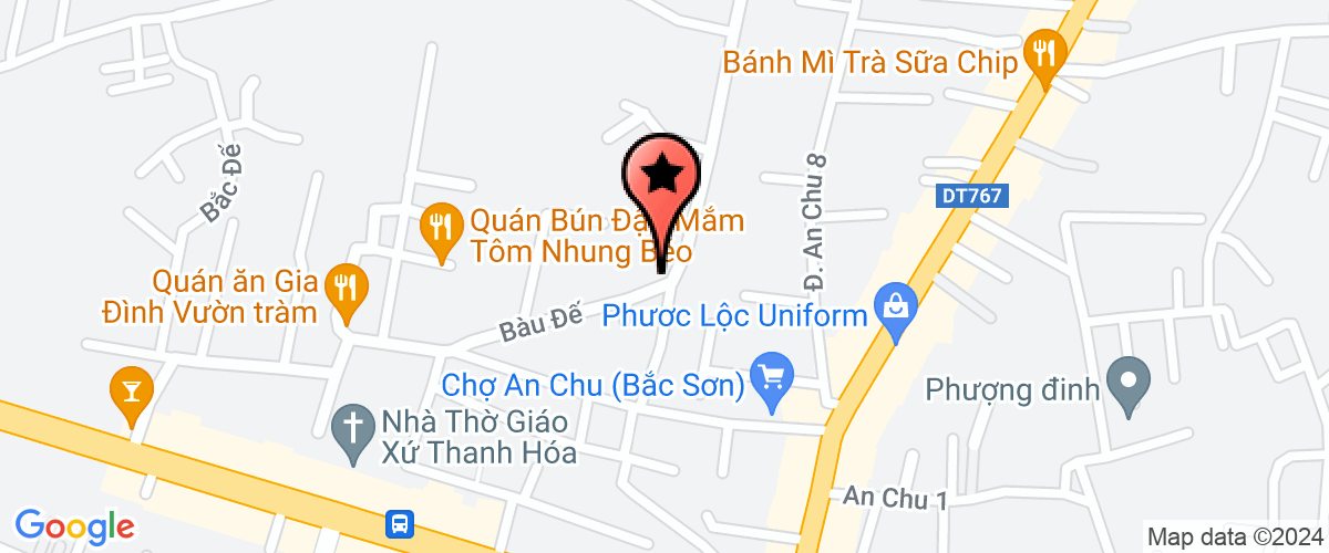 Map go to Hung Tieu Phuong Company Limited