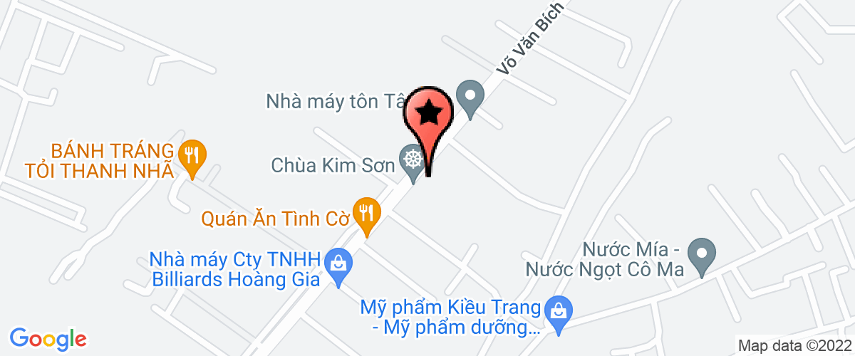 Bản đồ đến Công Ty TNHH Bao Bì Gỗ Minh Hải