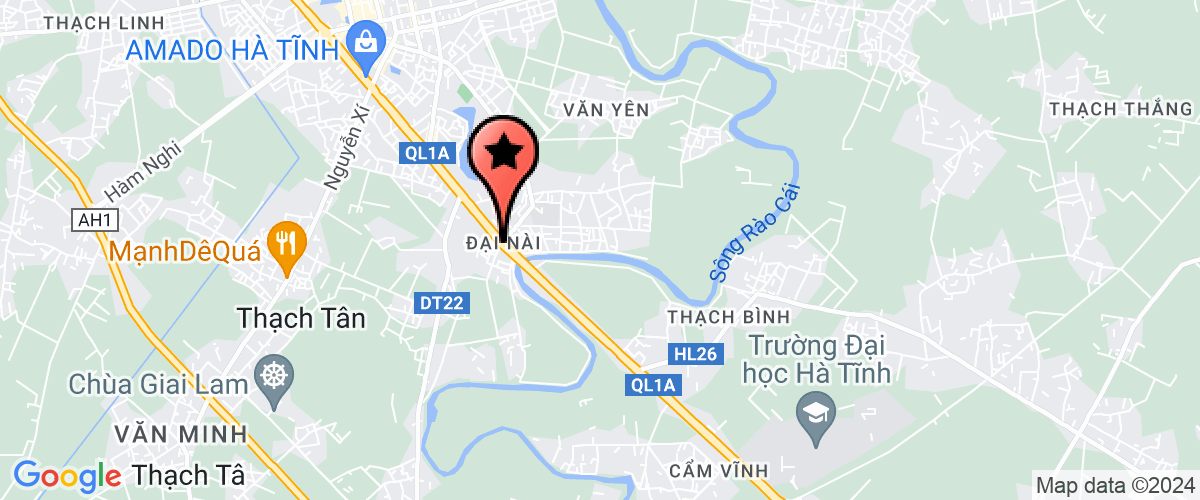 Map go to Duc Hoang Company Limited